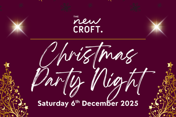Celebrate Christmas in Style at The New Croft’s Festive Party Night!