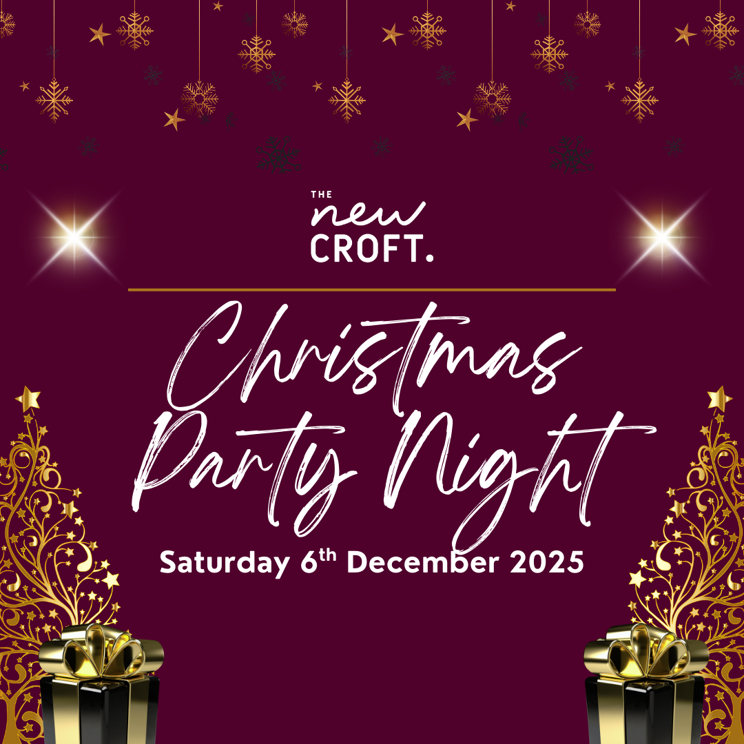 Celebrate Christmas in Style at The New Croft’s Festive Party Night!