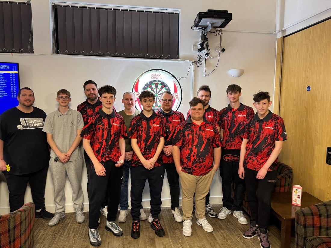 The New Croft Launches Two New Darts Teams in Haverhill Charity League 