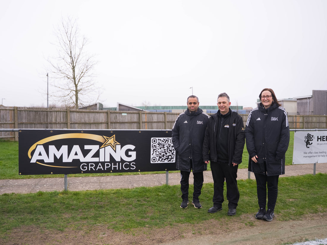 Amazing Graphics Announced as Official Signage Partner