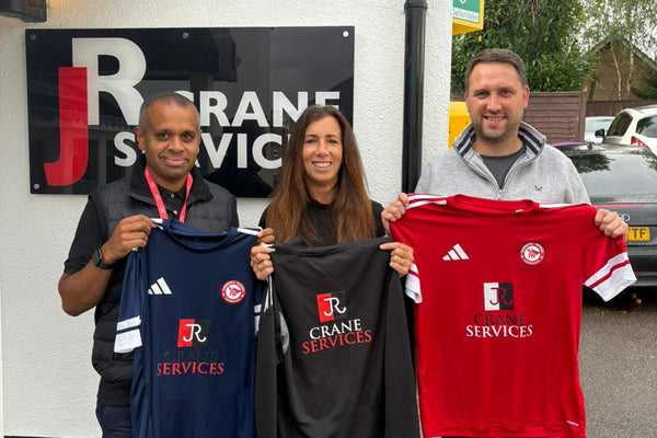 JR Crane Renew Sponsorship with The New Croft and Haverhill Rovers FC