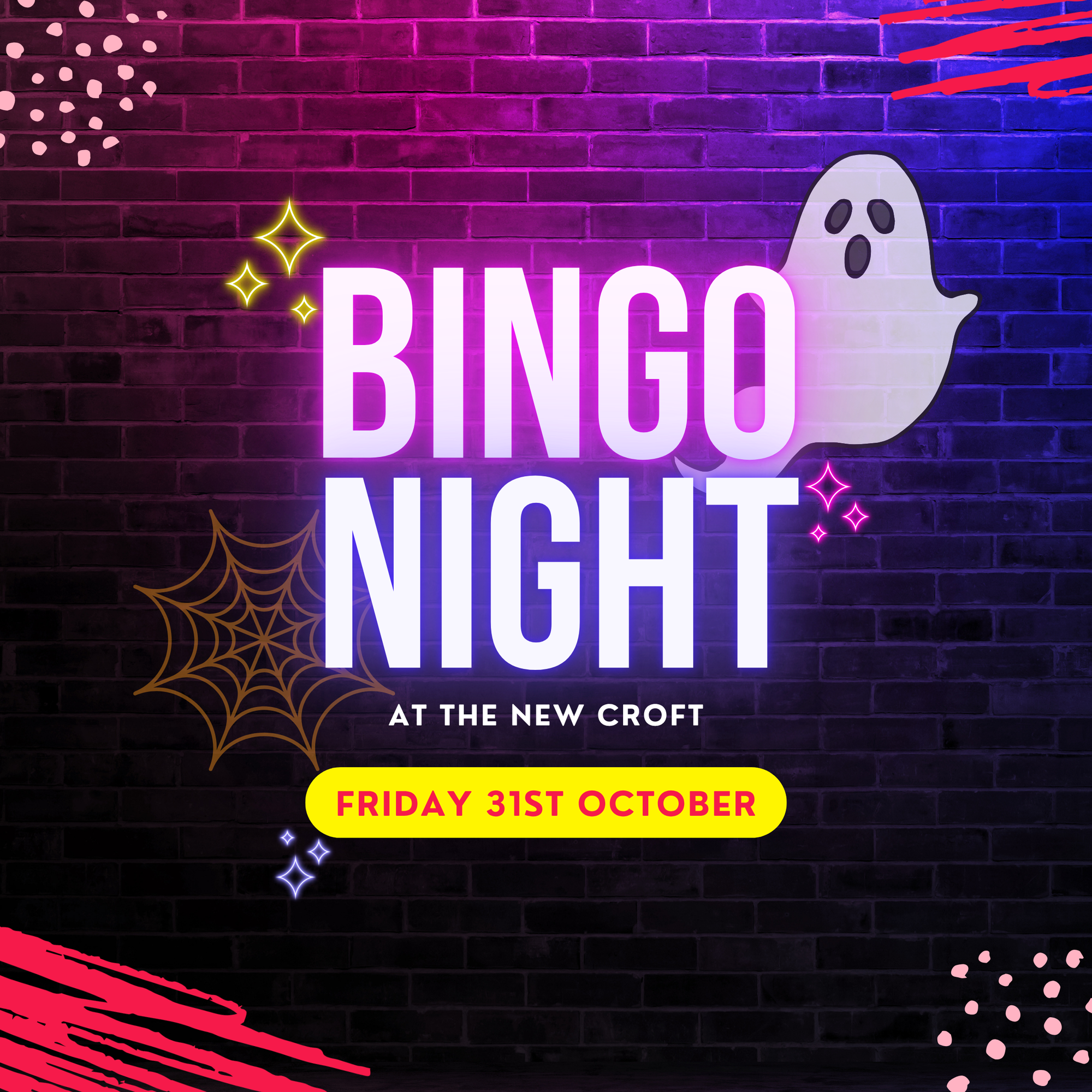 Bingo Night - 31st October 👻