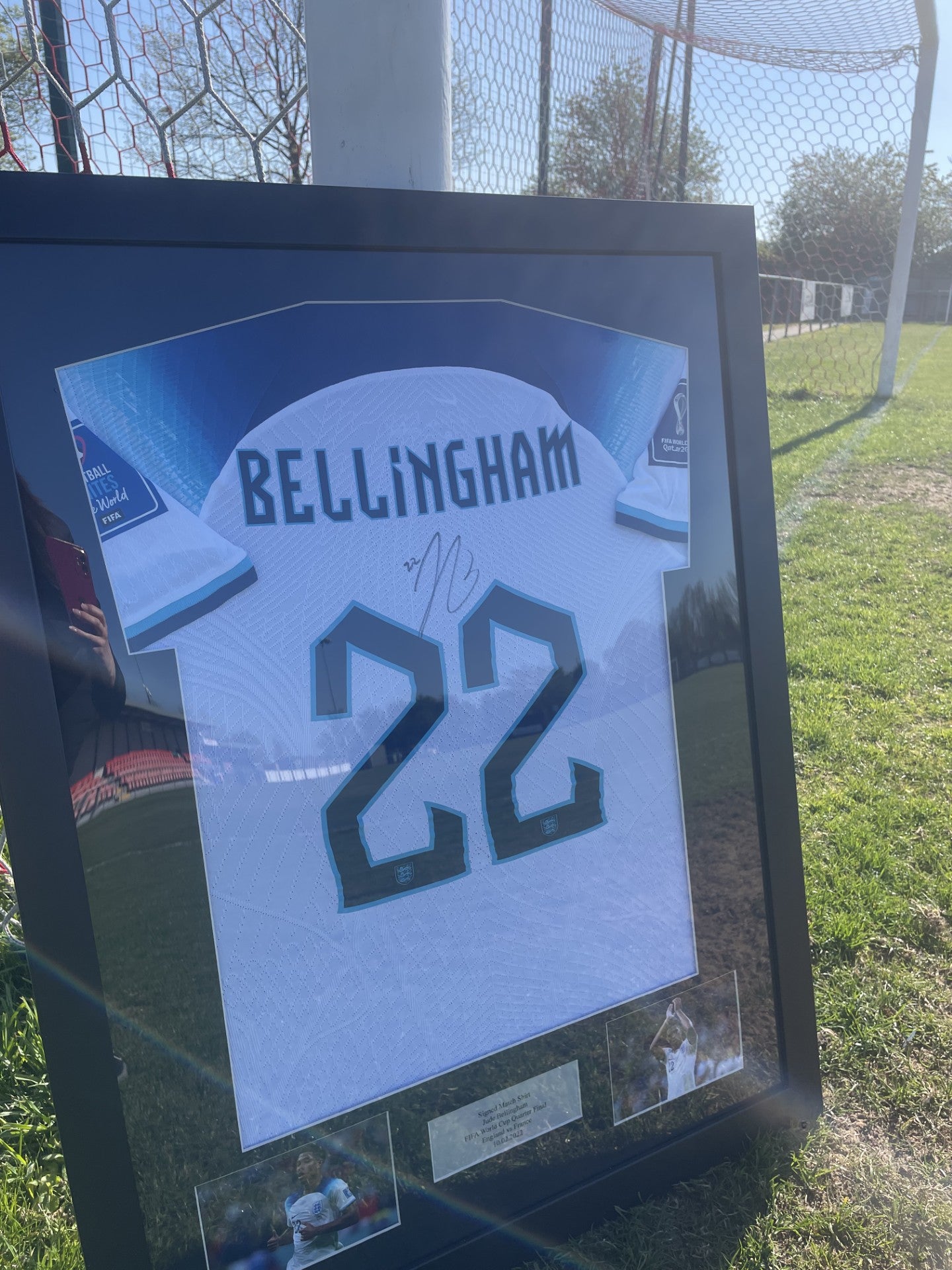 Jude Bellingham Framed Shirt