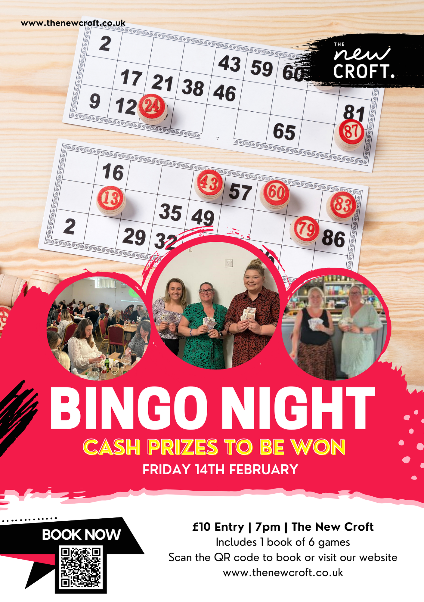 Bingo Christmas 14th Feb