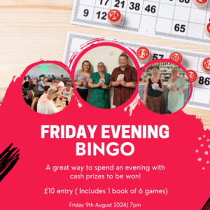 Evening Bingo 9th August
