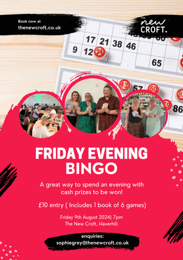 Evening Bingo 9th August