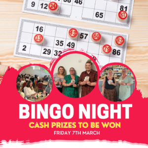 Bingo Ticket - Friday 7th March