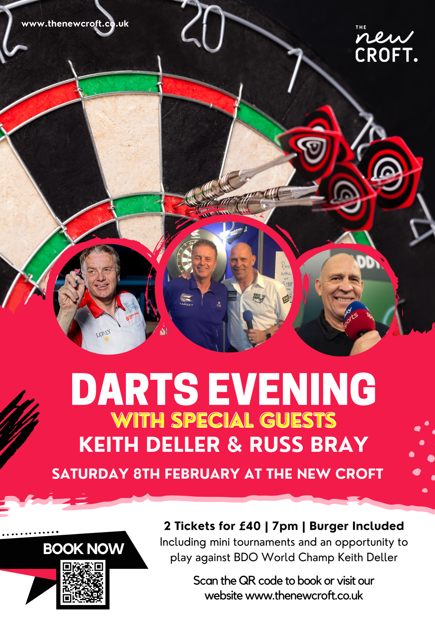 Evening of darts MS – 2 for £40