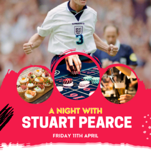 An Evening With Stuart Pearce Friday 11th April 2025 - Table of 10