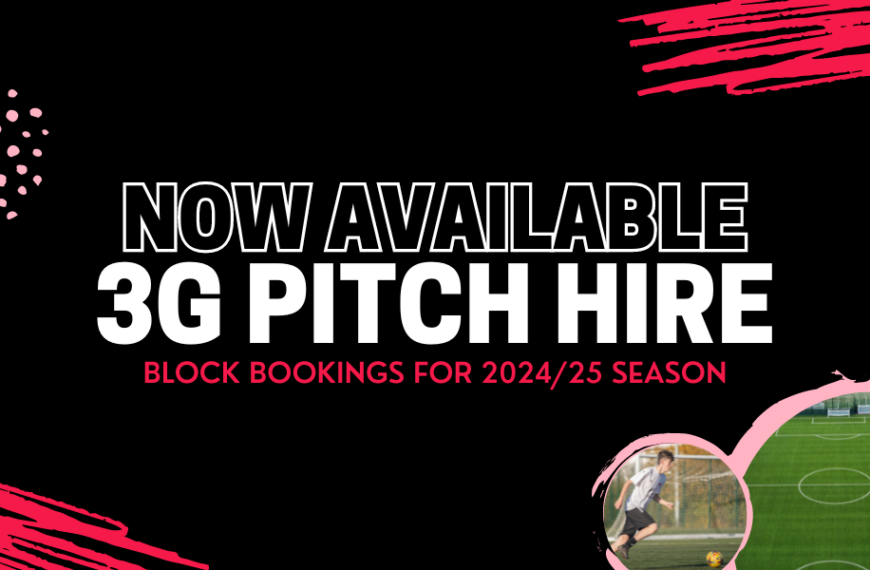 Additional Block Booking Availability for 3G Pitch