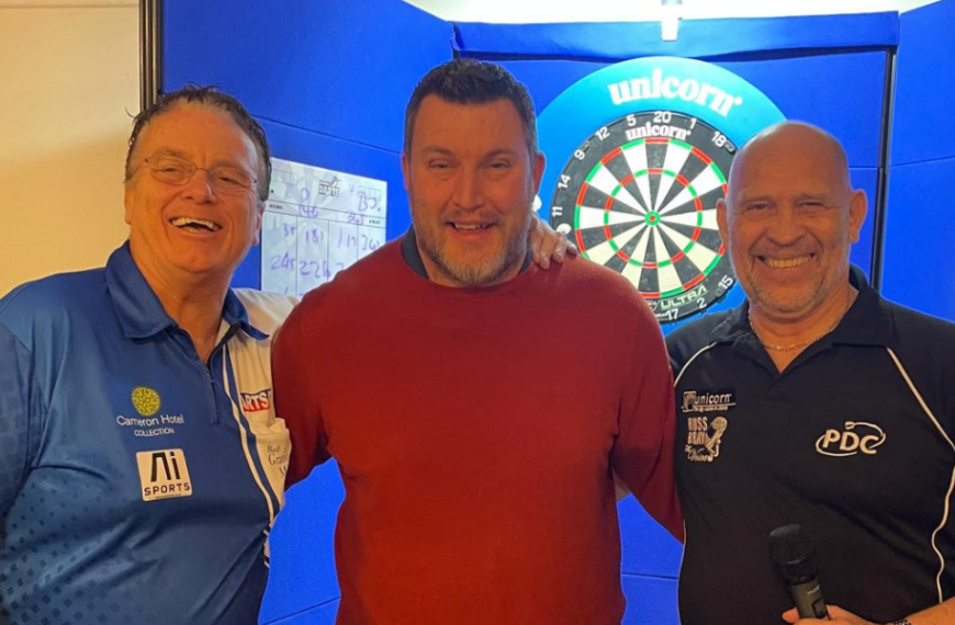 A Night to Remember with Darts Legends Keith Deller and Russ Bray